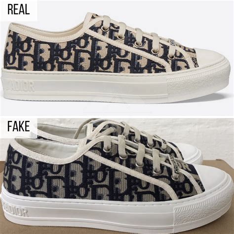 faux walk and dior sneakers